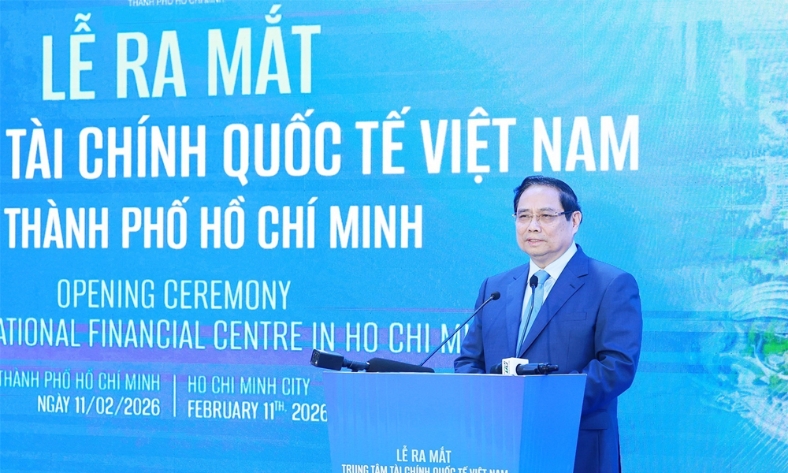  Thủ tướng dự Lễ ra mắt Trung tâm Tài chính quốc tế Việt Nam tại Thành phố Hồ Chí Minh